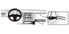 ProClip Fahrzeughalter 852530 - Winkelbefestigung- NUR für das Modell Sedan - Seat Inca 93-05, Volkswagen Caddy Van/Combi 96-97, Volkswagen Polo 95-97 und weitere