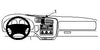 ProClip Fahrzeughalter 852534 - Mittelbefestigung - Chevrolet Pickup S10 98-04, GMC Sonoma 98-04, GMC Envoy 99-01 und weitere