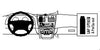ProClip Fahrzeughalter 852538 - Mittelbefestigung - Toyota Corolla 98-02