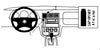 ProClip Fahrzeughalter 852563 - Mittelbefestigung - Mercedes Benz M-Klasse/ML 98-04
