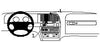 ProClip Fahrzeughalter 852590 - Mittelbefestigung - Citroen Xantia II 98-04