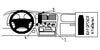 ProClip Fahrzeughalter 852594 - Mittelbefestigung - Toyota HiLux 98-05, Toyota HiLux Tundra 99-04