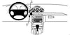 ProClip Fahrzeughalter 852615 - Mittelbefestigung - Chrysler LHS 99-04, Chrysler 300M 99-04