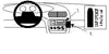 ProClip Fahrzeughalter 852619 - Winkelbefestigung - Dodge Stratus Limo 95-00, Plymouth Breeze 95-00, Chrysler Sebring Cabrio 95-00 und weitere