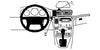 ProClip Fahrzeughalter 852620 - Mittelbefestigung - Volvo S80 99-06