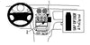 ProClip Fahrzeughalter 852637 - Winkelbefestigung - Chevrolet Matiz 05., Daewoo Matiz 98-04