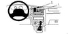 ProClip Fahrzeughalter 852662 - Mittelbefestigung - Suzuki Grand Vitara 98-02, Suzuki Vitara 99-04, Chevrolet Tracker 98-04 und weitere