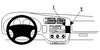 ProClip Fahrzeughalter 852679 - Winkelbefestigung - GMC Sonoma 98-04, GMC Envoy 99-01, GMC Jimmy 98-01 und weitere