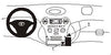 ProClip Fahrzeughalter 852699 - Winkelbefestigung - Toyota Yaris Verso 99-05, Toyota Yaris 99-02