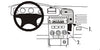 ProClip Fahrzeughalter 852714 - Winkelbefestigung - Opel Zafira A 99-04