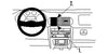 ProClip Fahrzeughalter 852717 - Mittelbefestigung - Seat Leon 00-05, Seat Toledo 99½-03