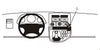 ProClip Fahrzeughalter 852729 - Winkelbefestigung - Mercedes Benz V-Klasse 99-03, Mercedes Benz Vito 99-03