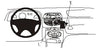 ProClip Fahrzeughalter 852760 - Winkelbefestigung - Fiat Punto 00-03