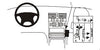 ProClip Fahrzeughalter 852786 - Winkelbefestigung - Mercedes Benz C-Klasse (180-320) 93-99