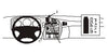 ProClip Fahrzeughalter 852800 - Mittelbefestigung- NICHT für Holzmaserungsplatten/Kevlar-Look - Saab 9-5 98-05
