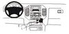 ProClip Fahrzeughalter 852816 - Winkelbefestigung - Mitsubishi Pajero 00-06, Mitsubishi Shogun 00-06, Mitsubishi Montero 01-07