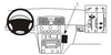 ProClip Fahrzeughalter 852825 - Winkelbefestigung - Volvo S40 01-03, Volvo V40 01-03