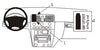 ProClip Fahrzeughalter 852826 - Mittelbefestigung - Volvo V40 01-03, Volvo S40 01-03