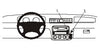 ProClip Fahrzeughalter 852827 - Winkelbefestigung - Honda CR-V 97-01
