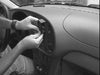 ProClip Fahrzeughalter 852830 - Mittelbefestigung- NICHT für Holzmaserungsplatten/Kevlar-Look - Saab 9-3 98-02