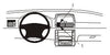 ProClip Fahrzeughalter 852835 - Mittelbefestigung - Seat Alhambra 01-10, Volkswagen Sharan 01-10