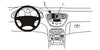 ProClip Fahrzeughalter 852849 - Mittelbefestigung - Peugeot 607 01-09