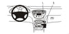 ProClip Fahrzeughalter 852850 - Winkelbefestigung - Peugeot 607 01-09