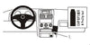 ProClip Fahrzeughalter 852867 - Winkelbefestigung - Opel Astra 98-03