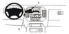 ProClip Fahrzeughalter 852879 - Mittelbefestigung - Mitsubishi Pajero 00-06, Mitsubishi Montero 01-07