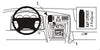 ProClip Fahrzeughalter 852891 - Mittelbefestigung - Toyota 4Runner 99-02