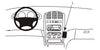 ProClip Fahrzeughalter 852895 - Winkelbefestigung - Dodge Grand Caravan 01-07, Chrysler Town & Country 01-07, Dodge Caravan 01-07 und weitere