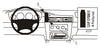 ProClip Fahrzeughalter 852896 - Mittelbefestigung - Chrysler Sebring Cabrio 01-06, Chrysler Sebring Limo 01-06, Chrysler Stratus 01-07 und weitere