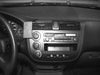 ProClip Fahrzeughalter 852903 - Mittelbefestigung - Honda Civic 01-05, Honda Civic 4 Door 01-05, Honda Civic Hybrid 03-05 und weitere