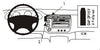 ProClip Fahrzeughalter 852903 - Mittelbefestigung - Honda Civic 01-05, Honda Civic 4 Door 01-05, Honda Civic Hybrid 03-05 und weitere