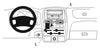 ProClip Fahrzeughalter 852922 - Mittelbefestigung, niedrig - Nissan Navara 00-05, Nissan King Cab 00-06