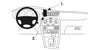 ProClip Fahrzeughalter 852932 - Mittelbefestigung - Jaguar X-Type 01-10