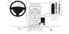 ProClip Fahrzeughalter 852935 - Winkelbefestigung - Renault Clio II 02-05, Renault Clio Storia 06-09, Renault Thalia 99-08