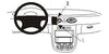 ProClip Fahrzeughalter 852947 - Mittelbefestigung - Mercedes Benz A-Klasse 01-04