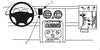 ProClip Fahrzeughalter 852969 - Mittelbefestigung - Jeep Liberty 02-07, Jeep Cherokee 02-08