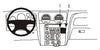 ProClip Fahrzeughalter 852976 - Winkelbefestigung - Isuzu Ascender 03-09, GMC Envoy XUV 04-09, GMC Envoy 02-10
