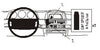 ProClip Fahrzeughalter 853014 - Mittelbefestigung - BMW 7-series E65 02-08