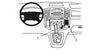 ProClip Fahrzeughalter 853023 - Winkelbefestigung - Toyota Corolla Verso 02-03