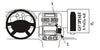ProClip Fahrzeughalter 853029 - Winkelbefestigung - Volkswagen Polo 02-09