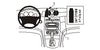 ProClip Fahrzeughalter 853072 - Mittelbefestigung - Mercedes Benz CLK-Klasse 03-10, Mercedes Benz CLK-Klasse 02-10