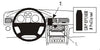 ProClip Fahrzeughalter 853073 - Mittelbefestigung - Skoda Superb 02-08
