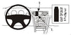 ProClip Fahrzeughalter 853076 - Mittelbefestigung - Opel Vectra C 02-10, Opel Signum 03-08