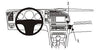 ProClip Fahrzeughalter 853088 - Winkelbefestigung- NICHT für Modelle mit Getränkehalter. - Saab 9-3 03-06