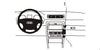 ProClip Fahrzeughalter 853092 - Winkelbefestigung - Audi A4 Cabriolet 02-07, Audi S4 Cabriolet 02-07