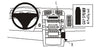 ProClip Fahrzeughalter 853093 - Winkelbefestigung - Cadillac CTS 03-07, Cadillac SRX 04-06
