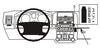 ProClip Fahrzeughalter 853178 - Winkelbefestigung - Volkswagen Touareg 04-10, Volkswagen Touareg 03-09